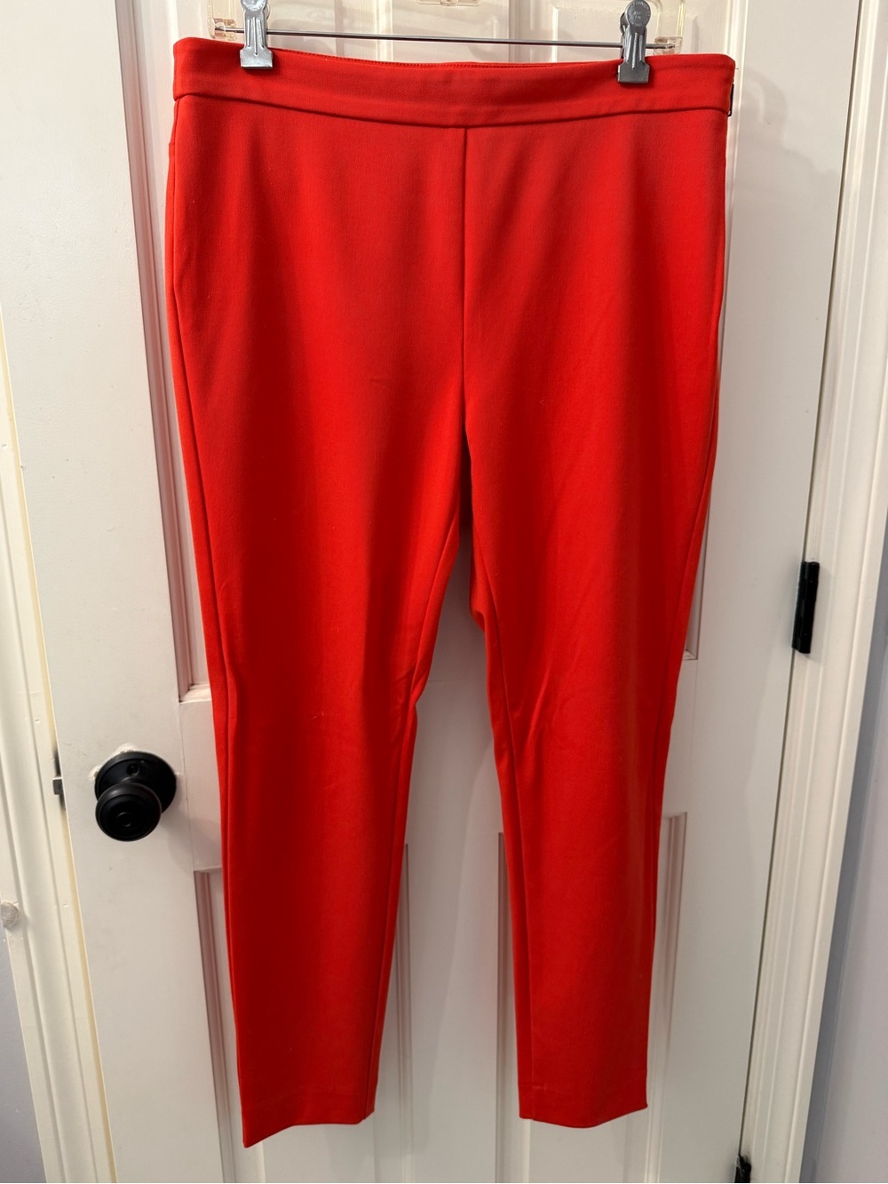 Ann Taylor Red Women's Skinny Crop Pant